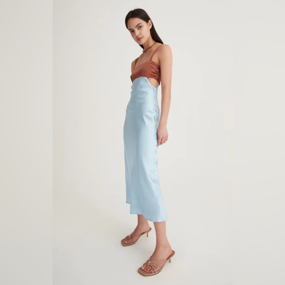 Hansen & Gretel FELICITY  satin slip dress